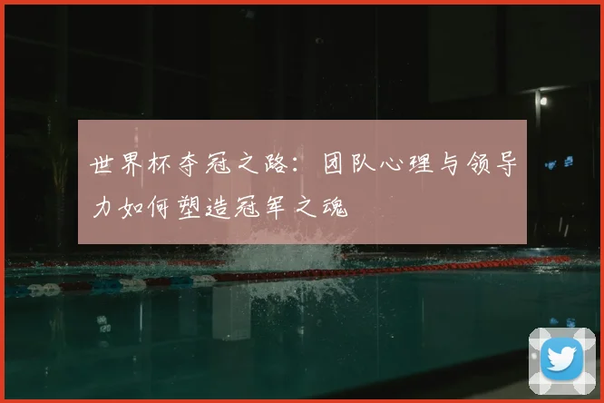 世界杯夺冠之路：团队心理与领导力如何塑造冠军之魂